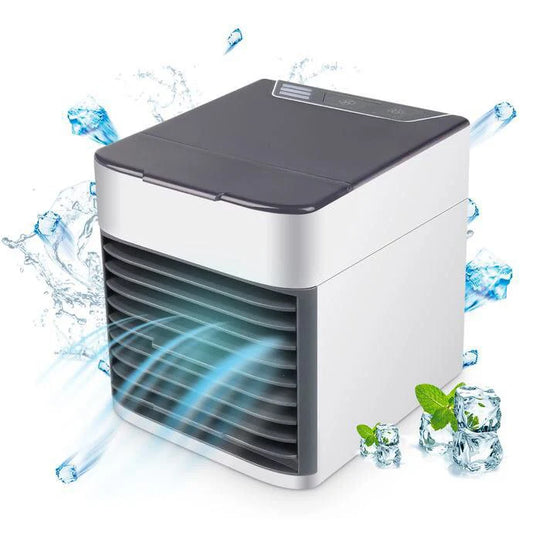 Mini Aire Acondicionado Portátil 3 en 1 – Refresca, Humidifica y Purifica