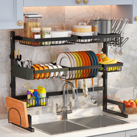 Escurridor de Platos Premium 850 mm – Grande, Estable y Elegante